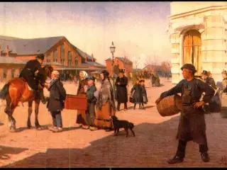 Arbejdermuseet - Arbejder kommer til København - Bækhøj 8724 - Ubrugt
