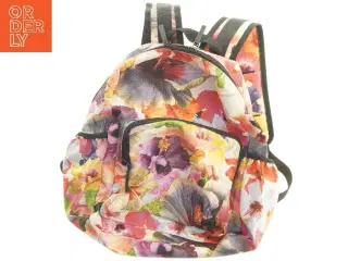 Blomstret rygsæk (str. 32 x 36 cm)