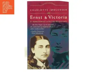 Ernst og Victoria : et dobbeltportræt af Victoria Benedictsson af Charlotte Jørgensen (f. 1961) (Bog)