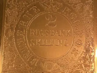 Kobber frimærker 