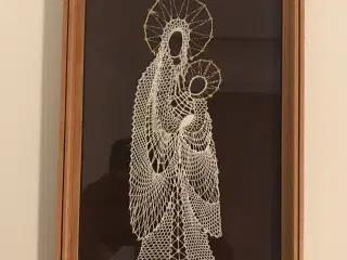 Originalt håndlavet kniplingsarbejde fra Prag