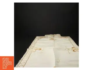 Vintage, broderet bordløber (str. 90 x 33 cm)