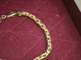 Guldarmbånd 18k stemplet 750, 20 cm.