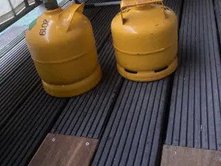  Gasflasker 2 stk 2 kg