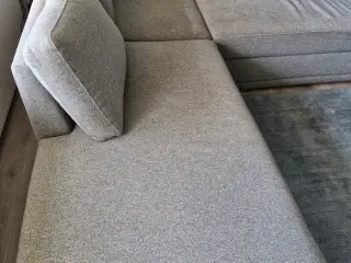 Sovesofa lys grå
