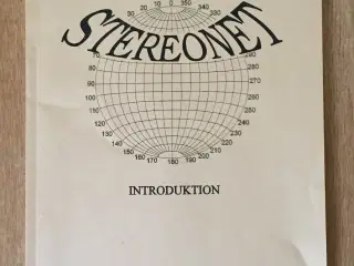 Stereonet. Introduktion., af Bjørn Hageskov