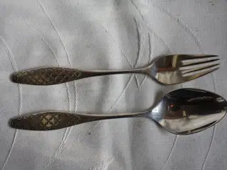 Grand Prix. Bestik af sølvplet