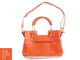 Orange skuldertaske (str. 37. x 25 cm)