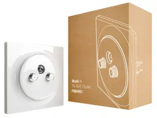 Fibaro Walli N TV-SAT Radio Vægudtag (FGWTFEU-021