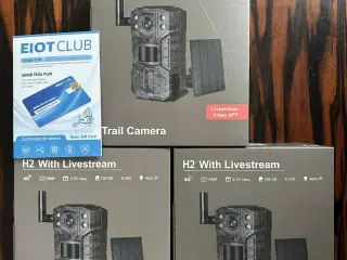 Live Vildtkamera inkl solcelle