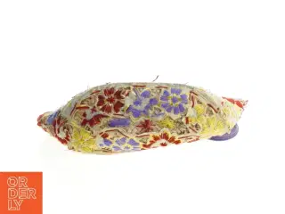 Stråtaske med blomsterdesign (str. 50x30 cm)