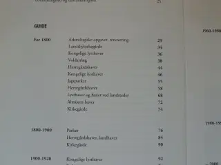 guide til dansk havekunst år 1000-2000, af annemar