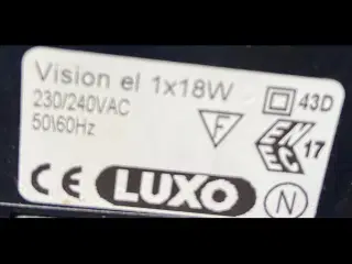 Luxobordlampe