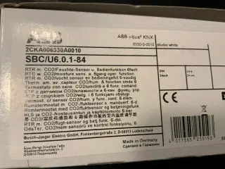 KNX 6 kanals tryk med temperatur og CO2 - ABB