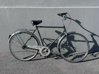 Mørkegrøn DBS herrecykel – retro klassiker