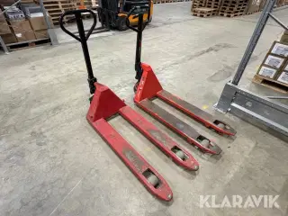 Palleløftere - 2 styk