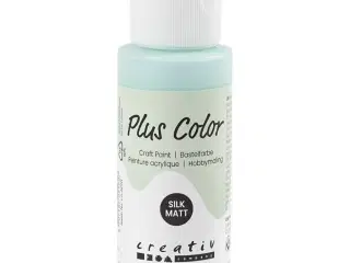 Plus Color Hobbymaling, mint grøn, 60ml/ 1 fl.