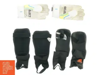 Fodbold udstyr fra Adidas Select (str. 116 til 134 cm handsker size 3)