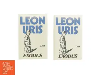 Exodus del 1 og 2 af Leon Uris (Bog)