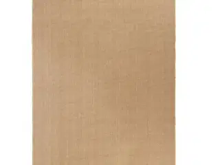 Jutetæppe med latexunderside 160x230 cm naturfarvet