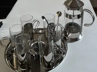 Irish Coffee/kaffe sæt fra Menu, Danish Steel Hous