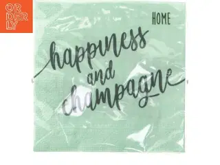 Servietter med tekst (str. 33 x 33 cm)