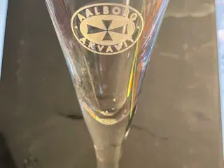 Ålborg akvavit snapseglas