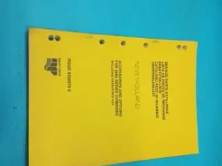 New Holland 8000 serie katalog for ekstraudstyr 