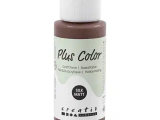 Plus Color Hobbymaling Chokolade 60ml - Vandbaseret