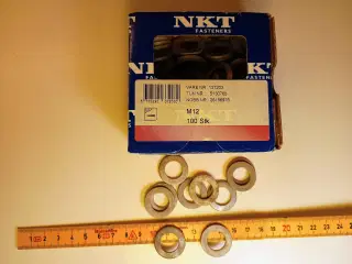 Skiver M12 varmforzinket fra NKT, 80 stk.