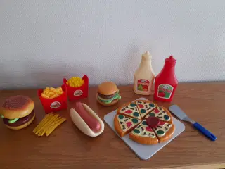 Legemad, Fastfood/ pizza, burger m.m