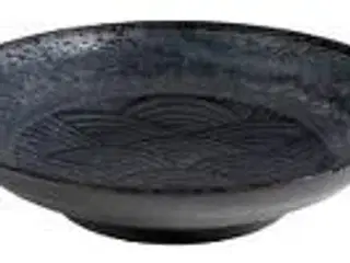 23 stk. Skål sort diam 225 mm 0,75 ltr Dark Wave Melamin