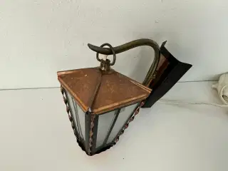 Retro væglampe / lanterne