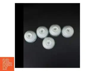 Sæt af hvide porcelænsskåle fra Raadvad (str. 10 x 6 cm)