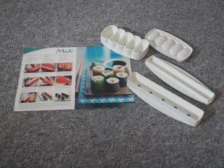 Tupperware sushi maker Maki og Nigiri