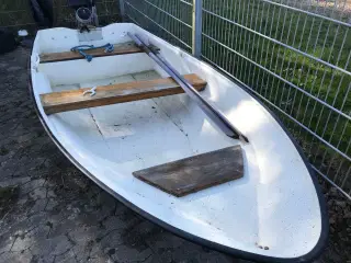 14 Fods glasfiber jolle