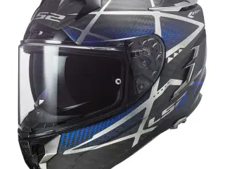 LS2 Challenger Carbon Konic Blue Før 3.799,-