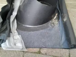 Indækning stålskorsten Varde ovn