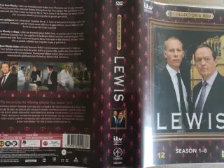 LEWIS, Season 1-8, 24 dvd boks