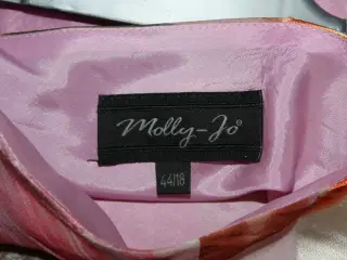 Molly-Jo sæt nederdel samt bluse str. 44 / 18 silk