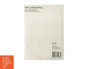 Mini juleophæng (str. 9 styk)