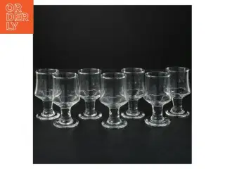 Sæt med vin glas (str. 9x5 cm)