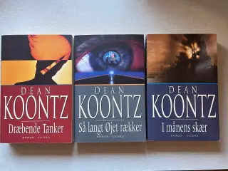Dean Koontz  - 35 kr stk
