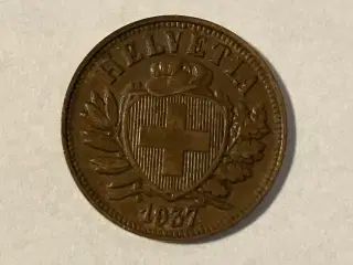 2 Rappen Switzerland 1937