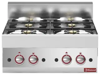 Industri til Gaskomfur (Bordmodel) – 4 Brændere