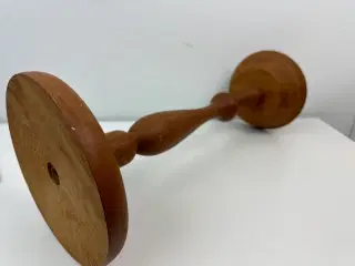 Stor retro piedestal / opsats i teak