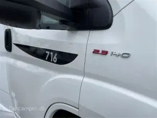 2020 - Chausson Welcome Premium 716   Kommissionssalg! Fantastisk delintegreret autocamper med el. sænkbar køjer i bag.og sænkbar dobbeltseng i front, el-markise og NORTRONIX alarm.