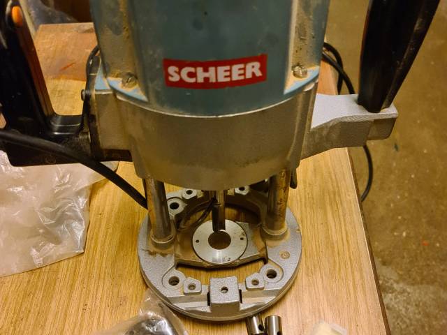 Proff. overfræser SCHEER