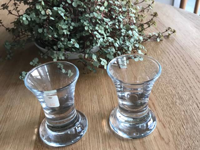 Holmegaard Ridefogedglas  -  2 stk.