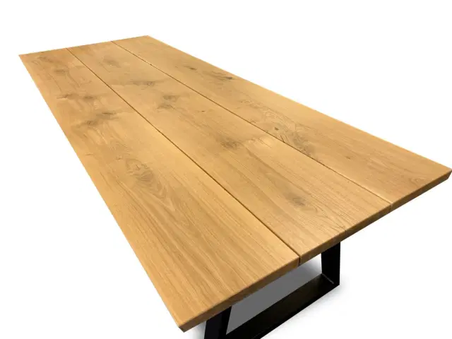 Plankebord eg Vinklet 270 x 100 cm